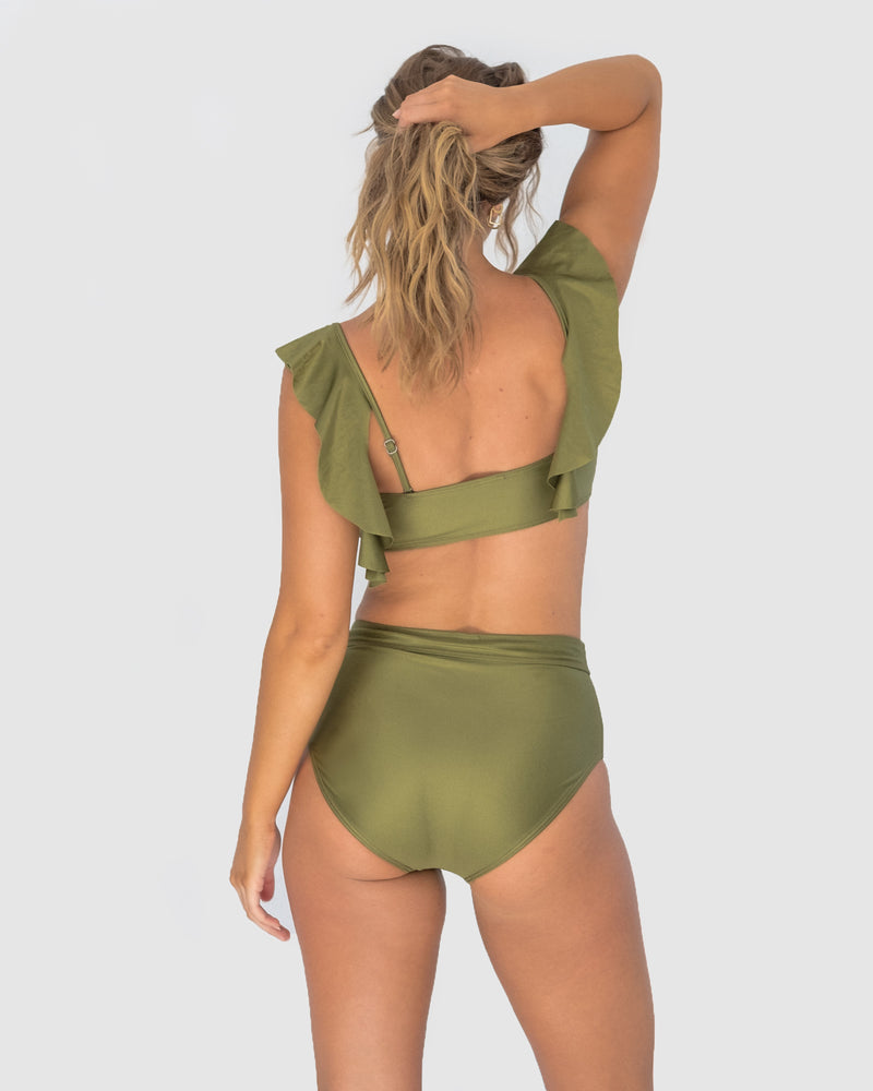 Thalia bikini pant - Olive