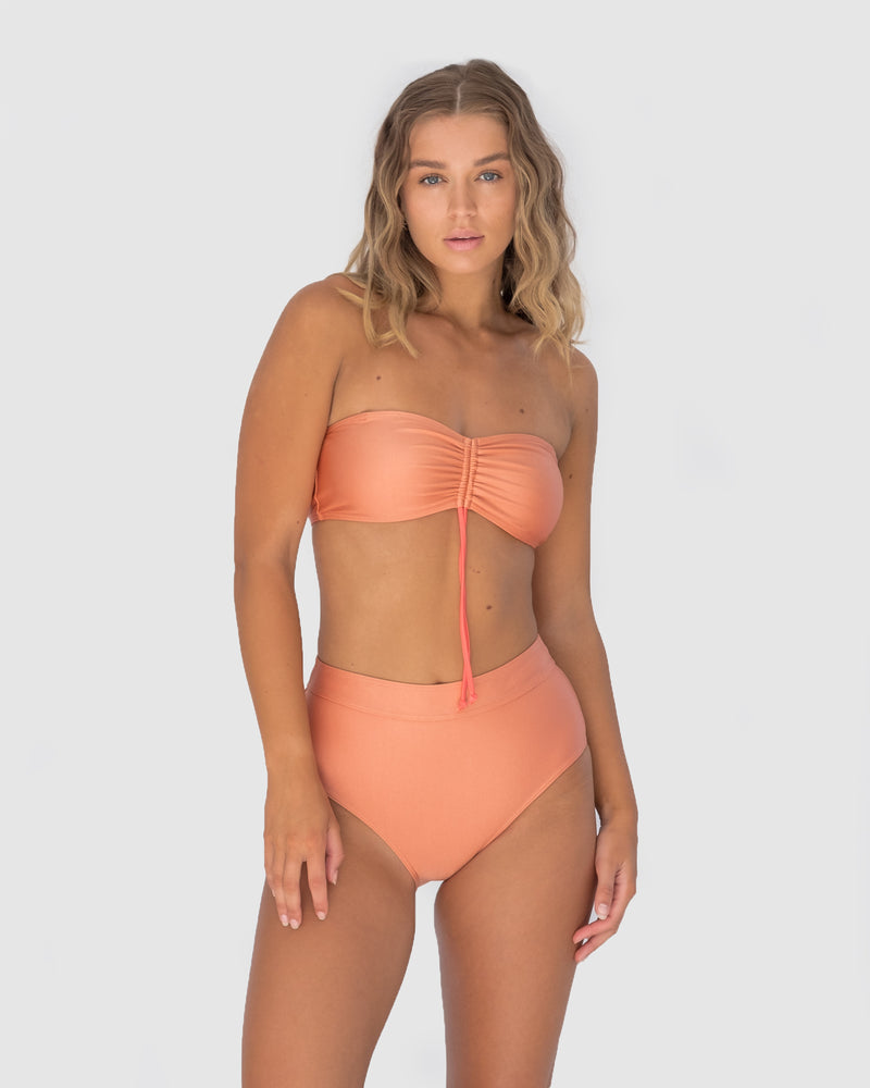 Coral Gables Ruffle Bikini Top